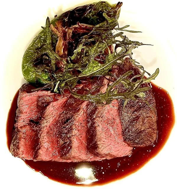 黒毛和牛ハラミのじっくり薪焼き 100g