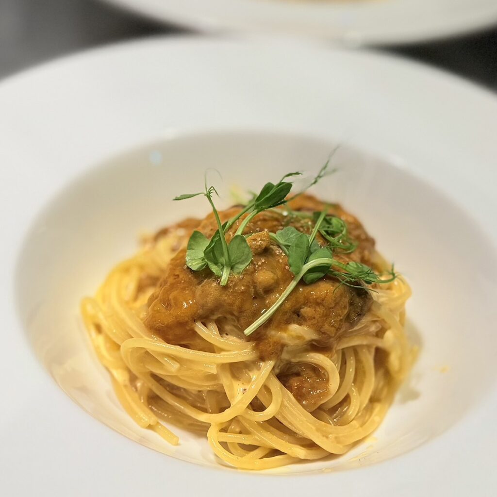 「生ウニパスタ」が奇跡の数量限定復活！🥂